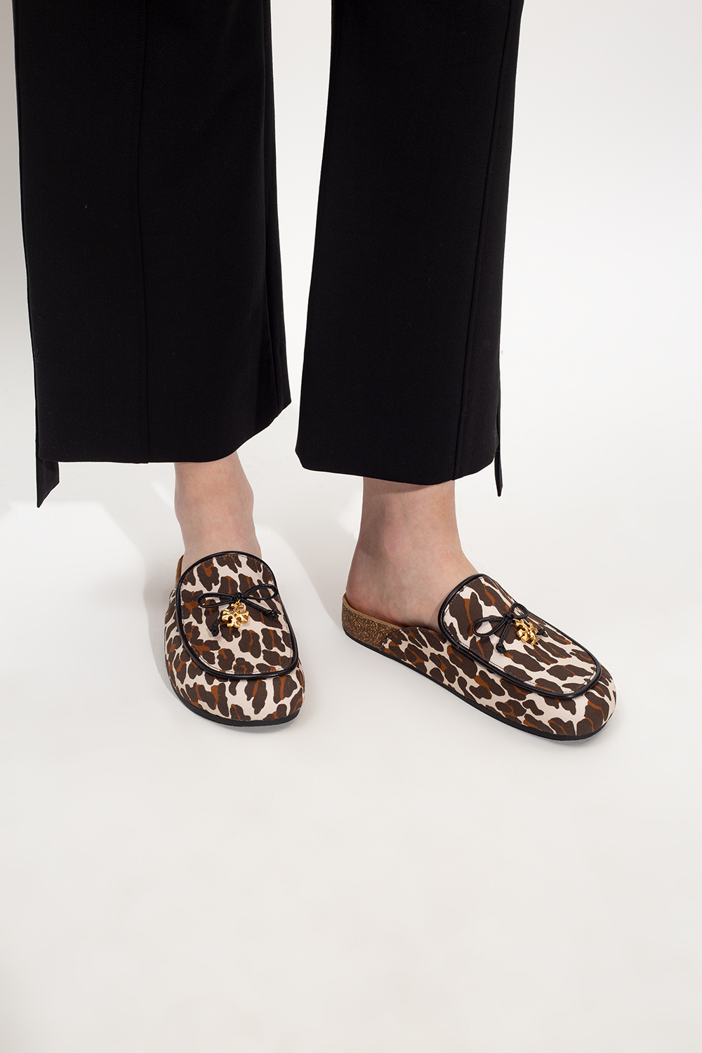 Tory burch clearance leopard shoes